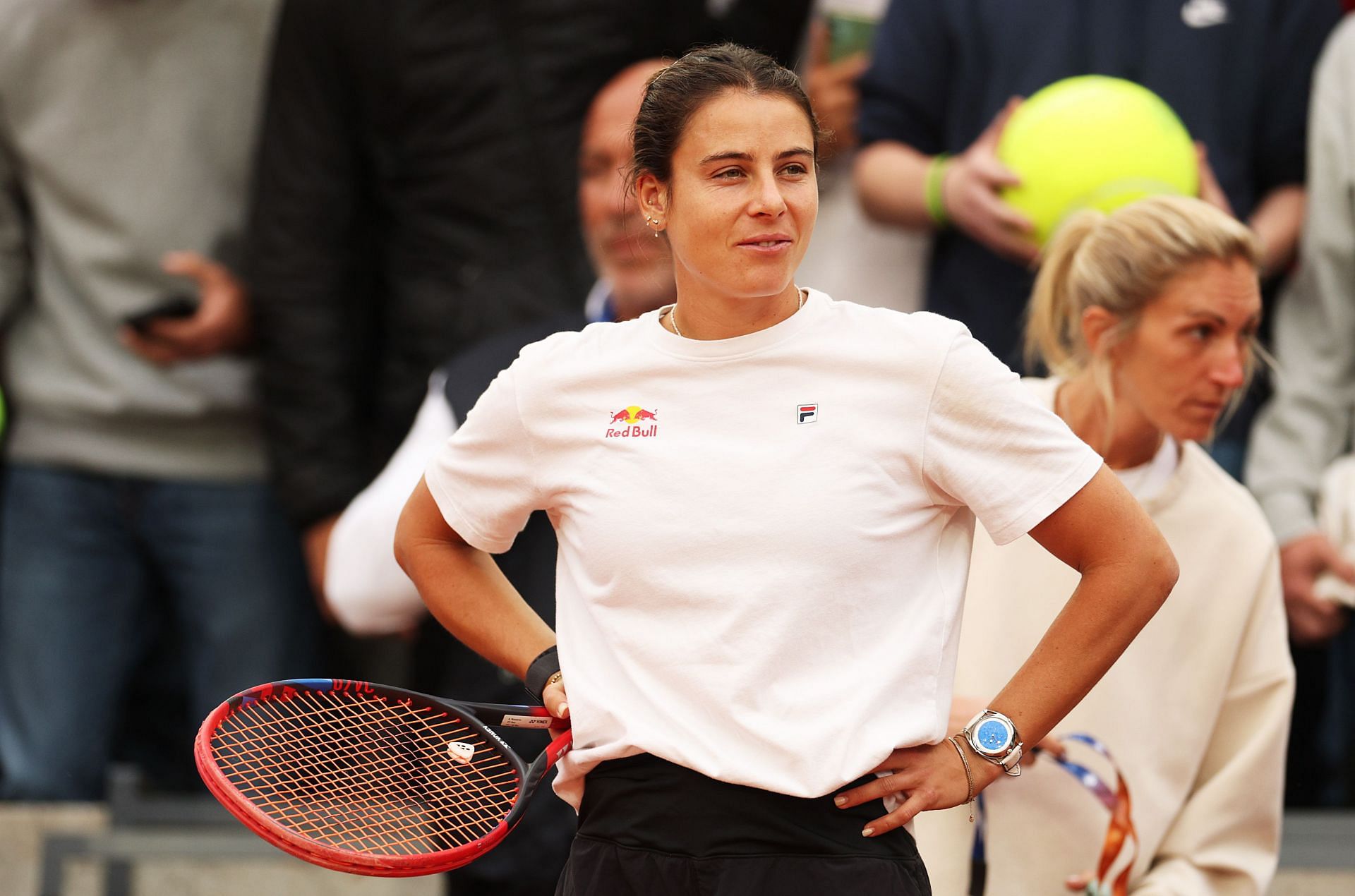 Navarro in action at the 2025 French Open - Previews - Source: Getty